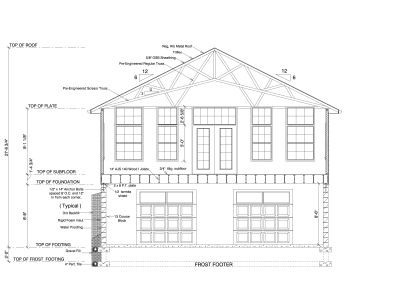 Schematic of a New Home build in Ohio